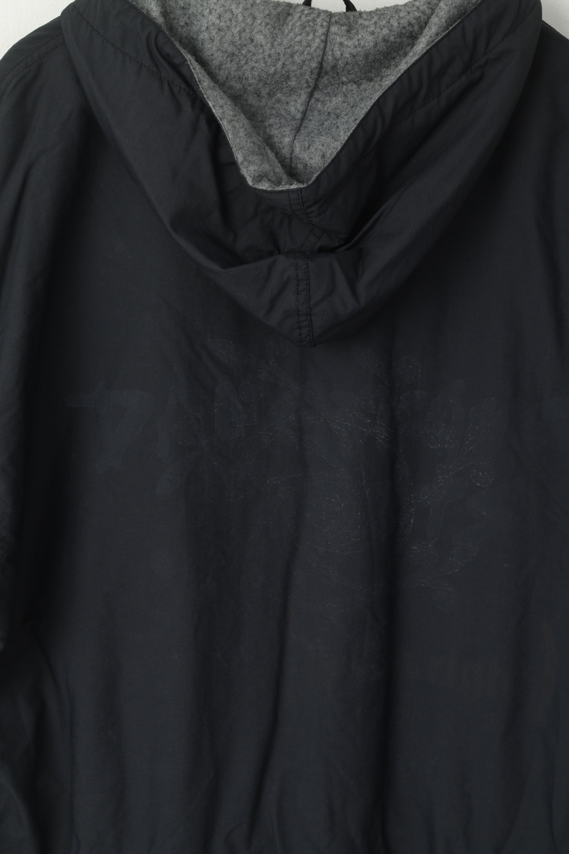 Giacca Etirel Le Style Sportif da uomo XL nera con cappuccio e cerniera intera, giacca a vento foderata in pile