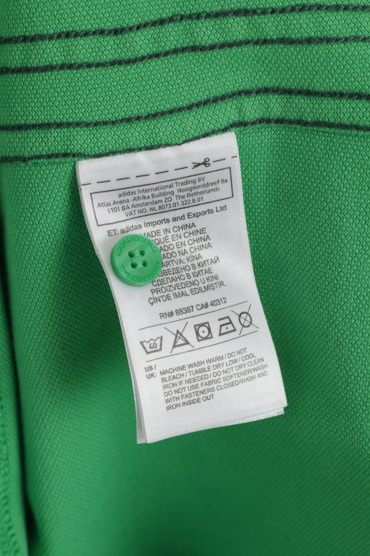 Adidas Homme M Polo Vert Coton Euro 2016 UEFA France Top