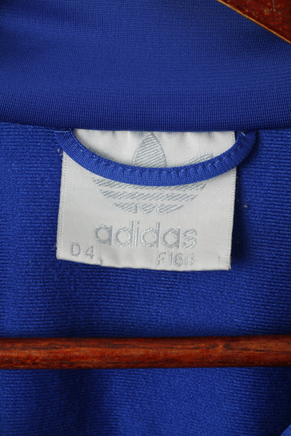 Adidas Hommes D4 166 S Sweatshirt Bleu Vintage Kleive Full Zipper Survêtement Haut