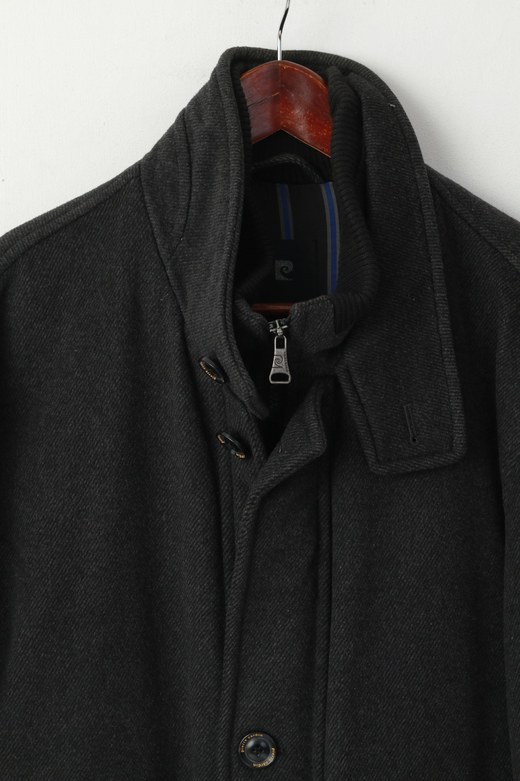 Pierre cardin wool coat online