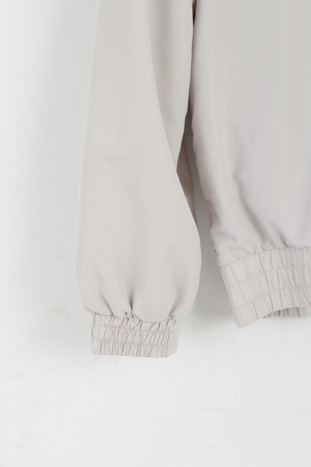 KAPPA Femmes L Veste Gris Bomber Activewear Zip Up Mesh Doublé Top