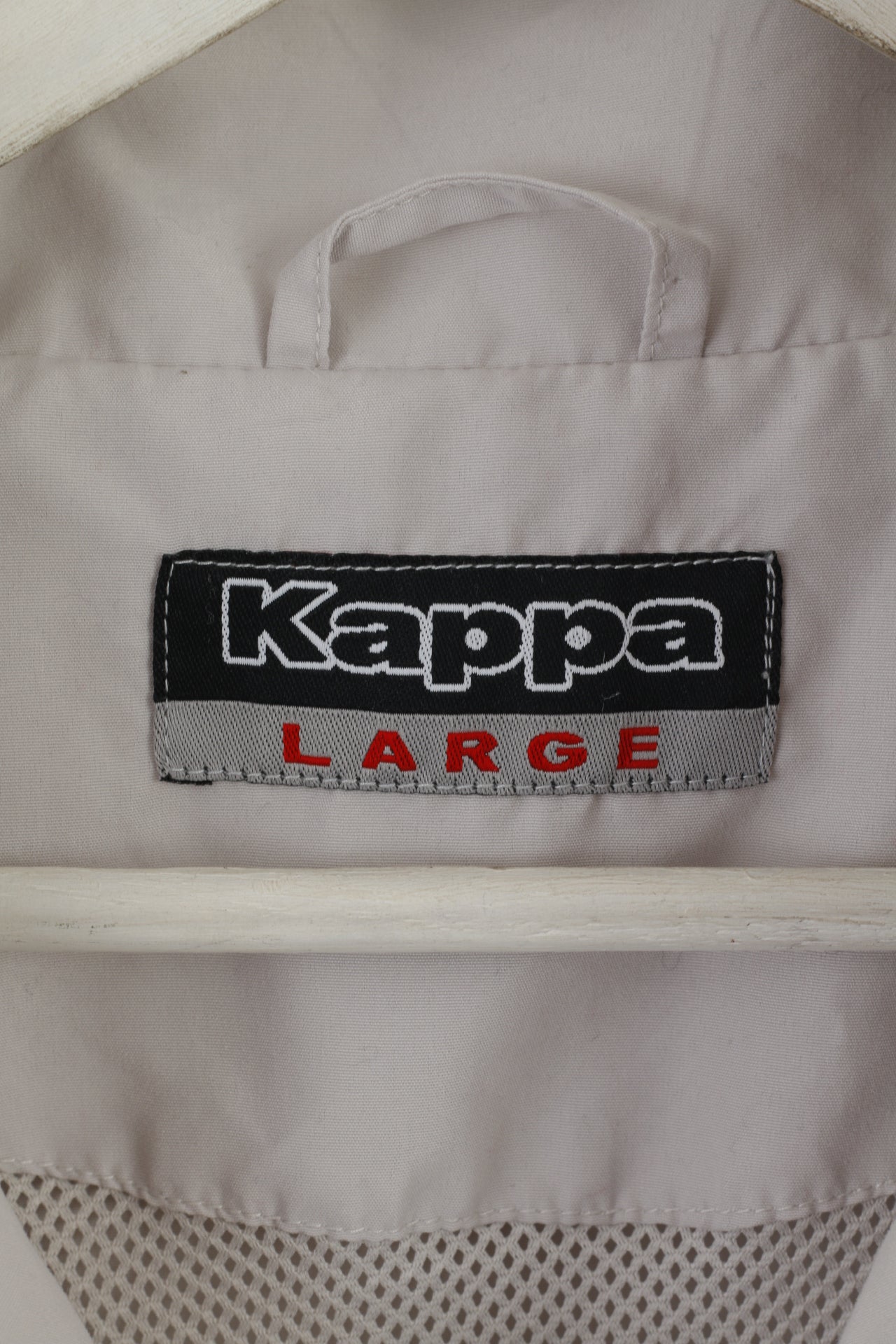 KAPPA Women L Jacket Grey Bomber Activewear Zip Up Mesh Lined Top