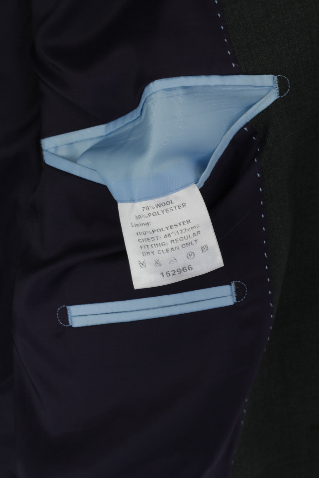 Daniel Hechter Performance Men 48 122 Blazer Grey Wool Single Breasted Jacket