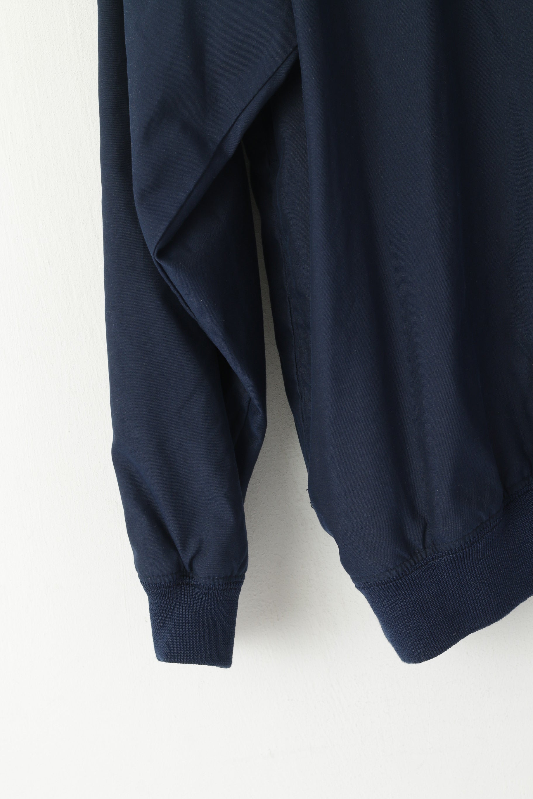 Reebok Golf Men L Pullover Jacket Navy Lightweight V Neck Activewear Top