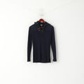 G-Star Pull classique en laine stretch pour homme, coupe ajustée, col Dyffle, bleu marine