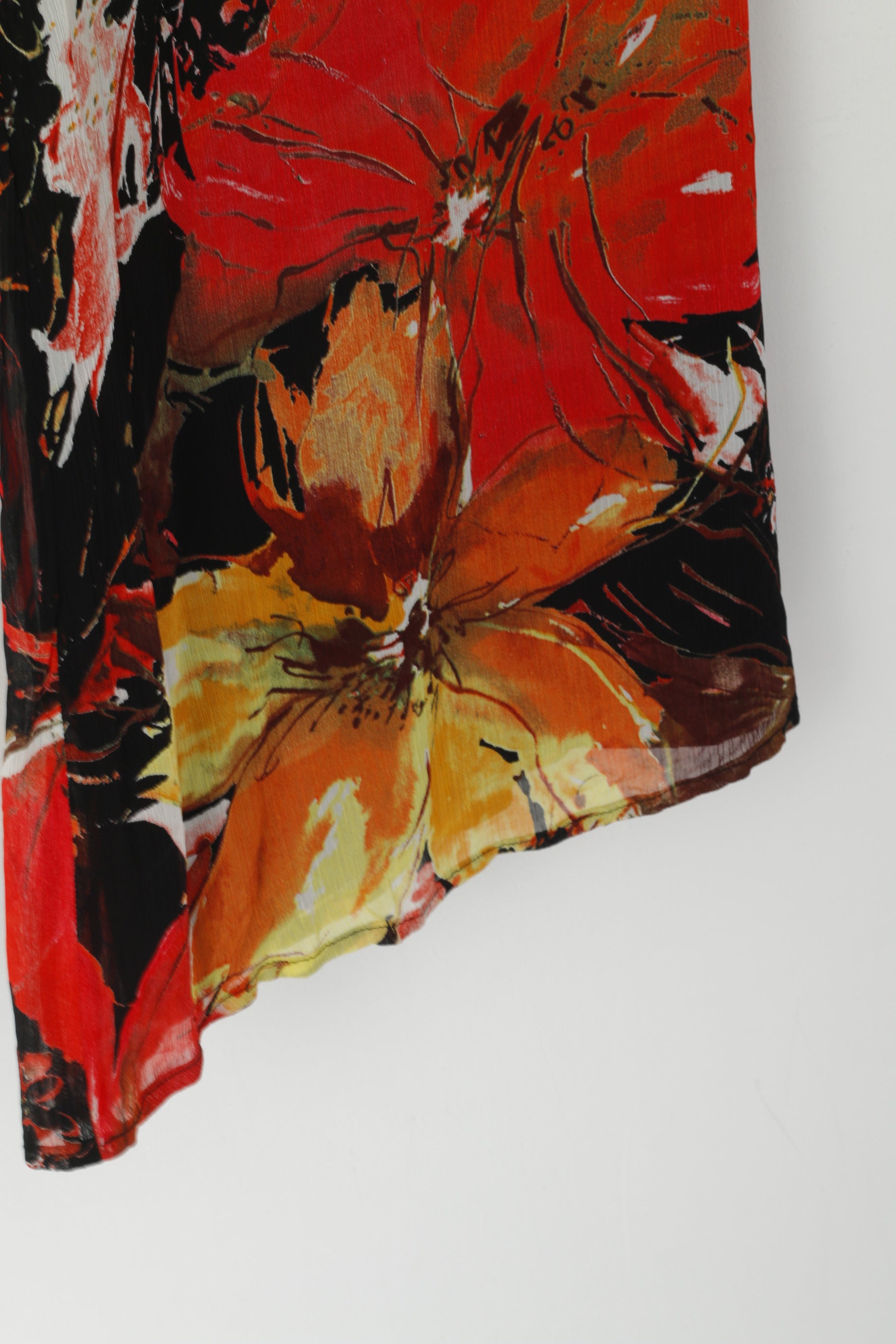 Ralph Kemp & Daxon Women 50 20 Trousers Multi Floral Culottes Summer Pants