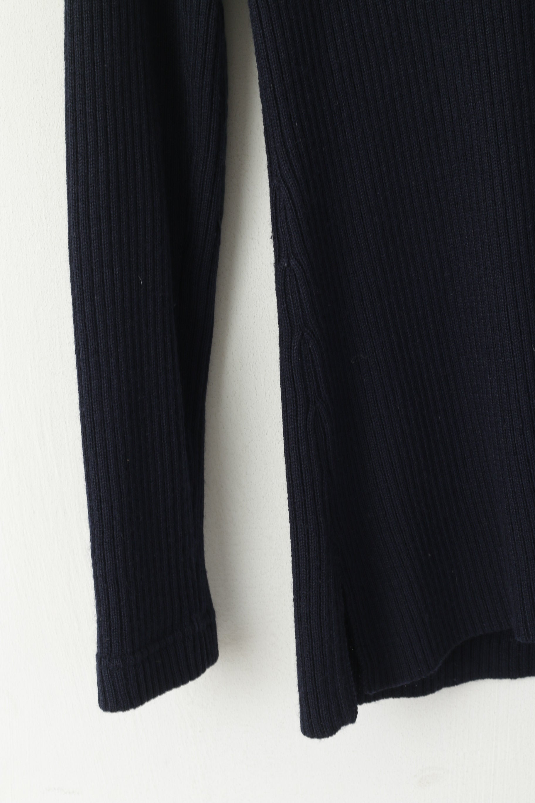 G-Star Pull classique en laine stretch pour homme, coupe ajustée, col Dyffle, bleu marine