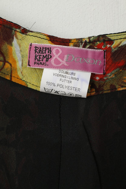 Ralph Kemp & Daxon Women 50 20 Trousers Multi Floral Culottes Summer Pants