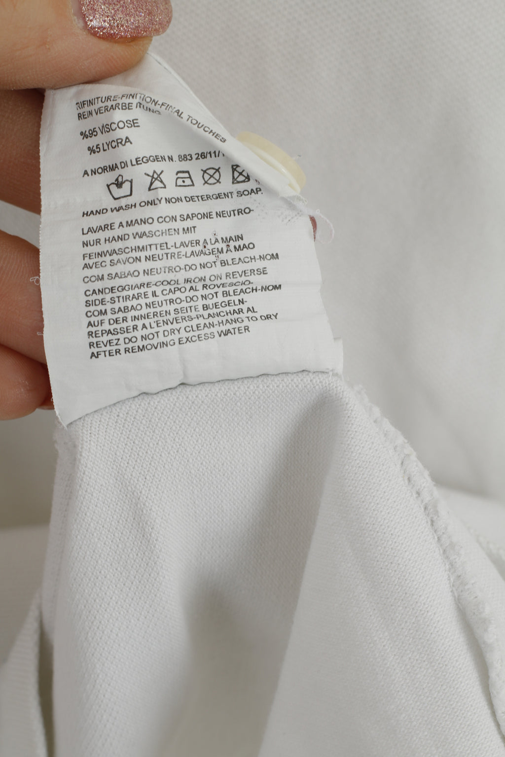 Gucci Men S Polo Shirt White Classic Detailed Buttons Stretch Fit Top