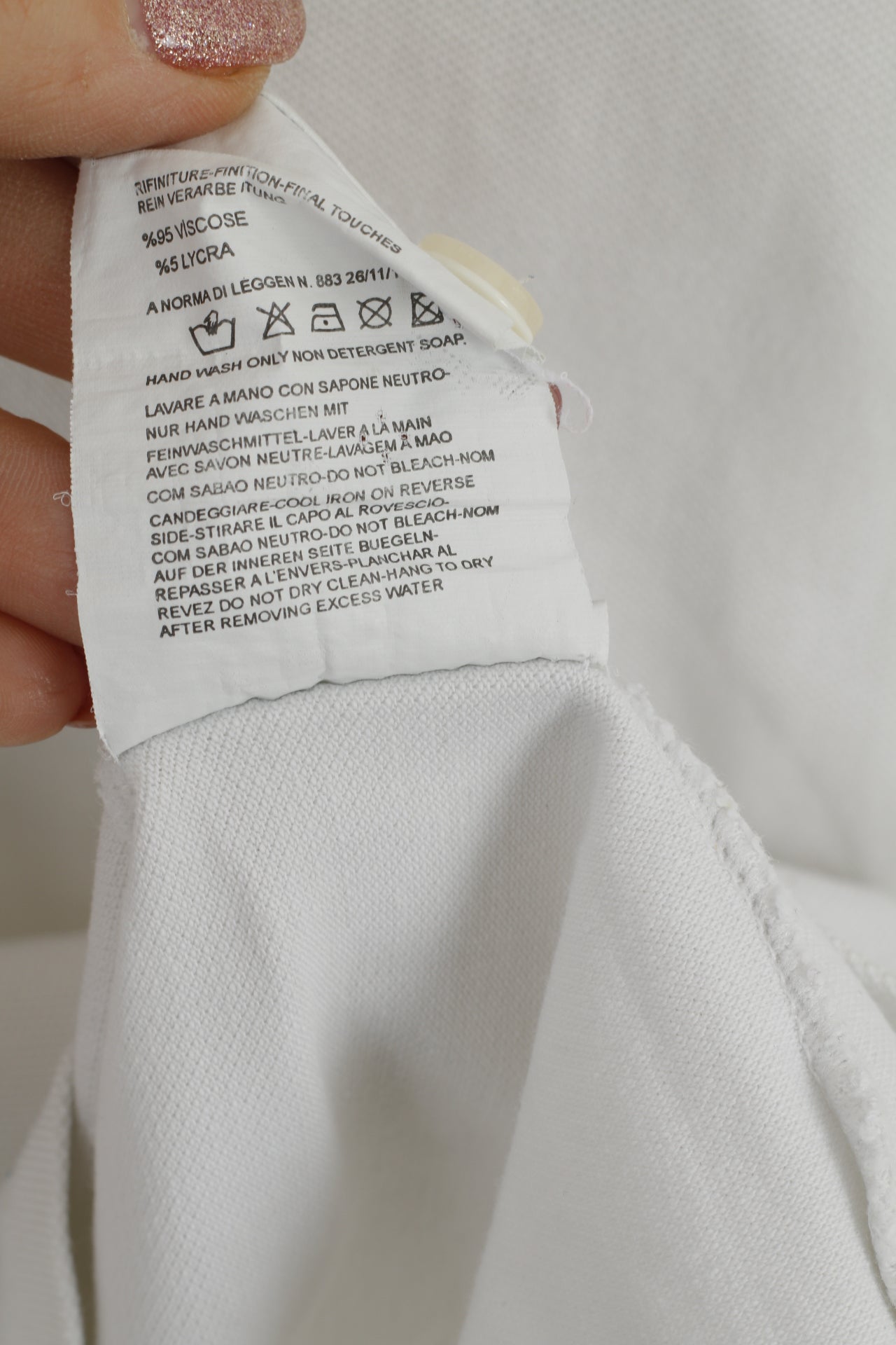 Gucci Men S Polo Shirt White Classic Detailed Buttons Stretch Fit Top