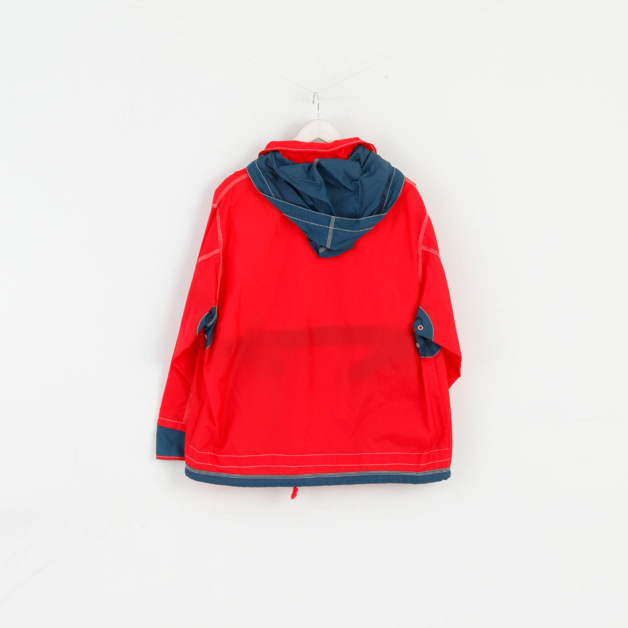 Soda Pop Jeans Wear Femme 42 XL Veste Rouge Nylon Zip Up Capuche vintage années 90