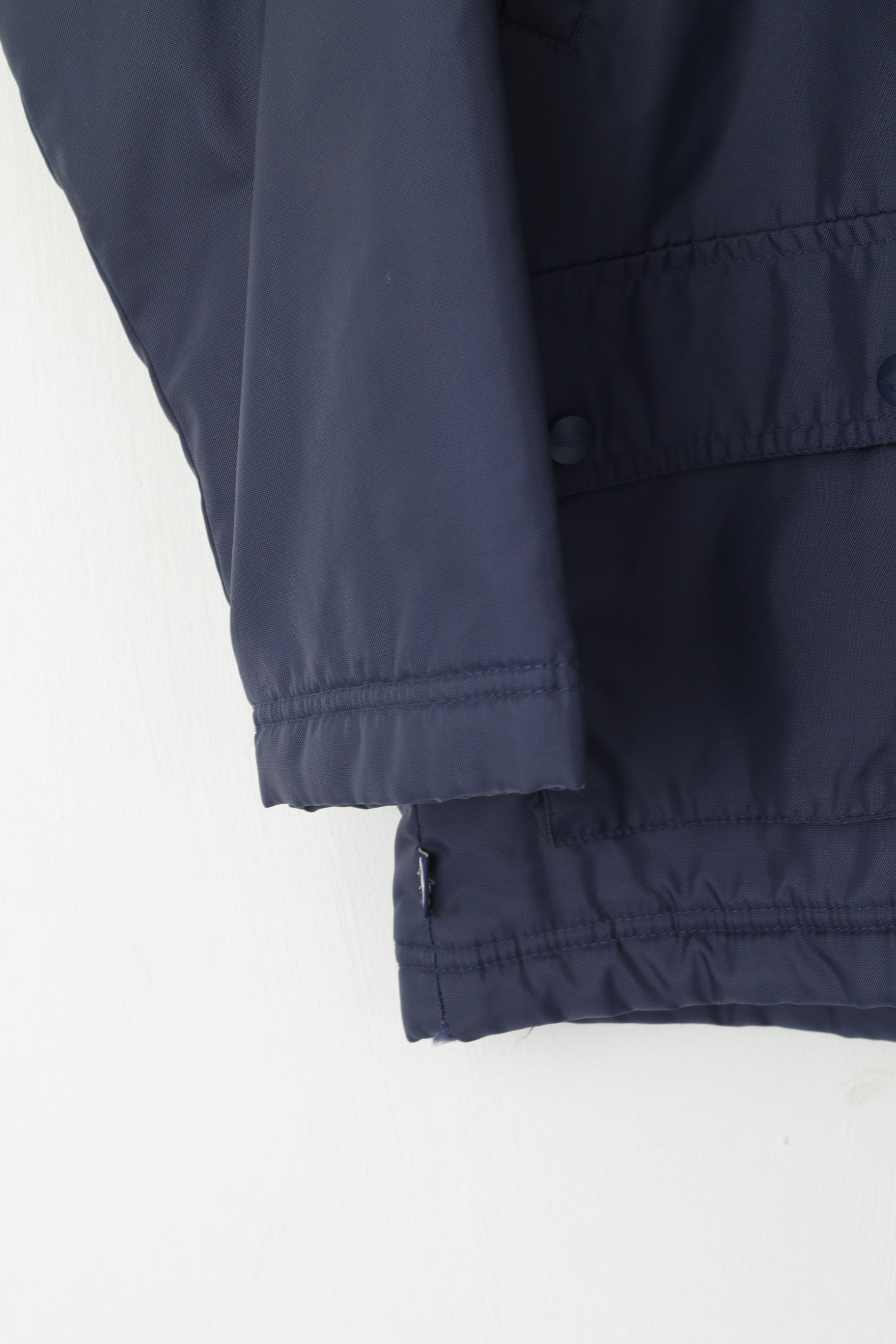 Umbro Garçons LB 30/31' 10-12 Âge Veste Marine Nylon Imperméable À Capuchon Automne Haut