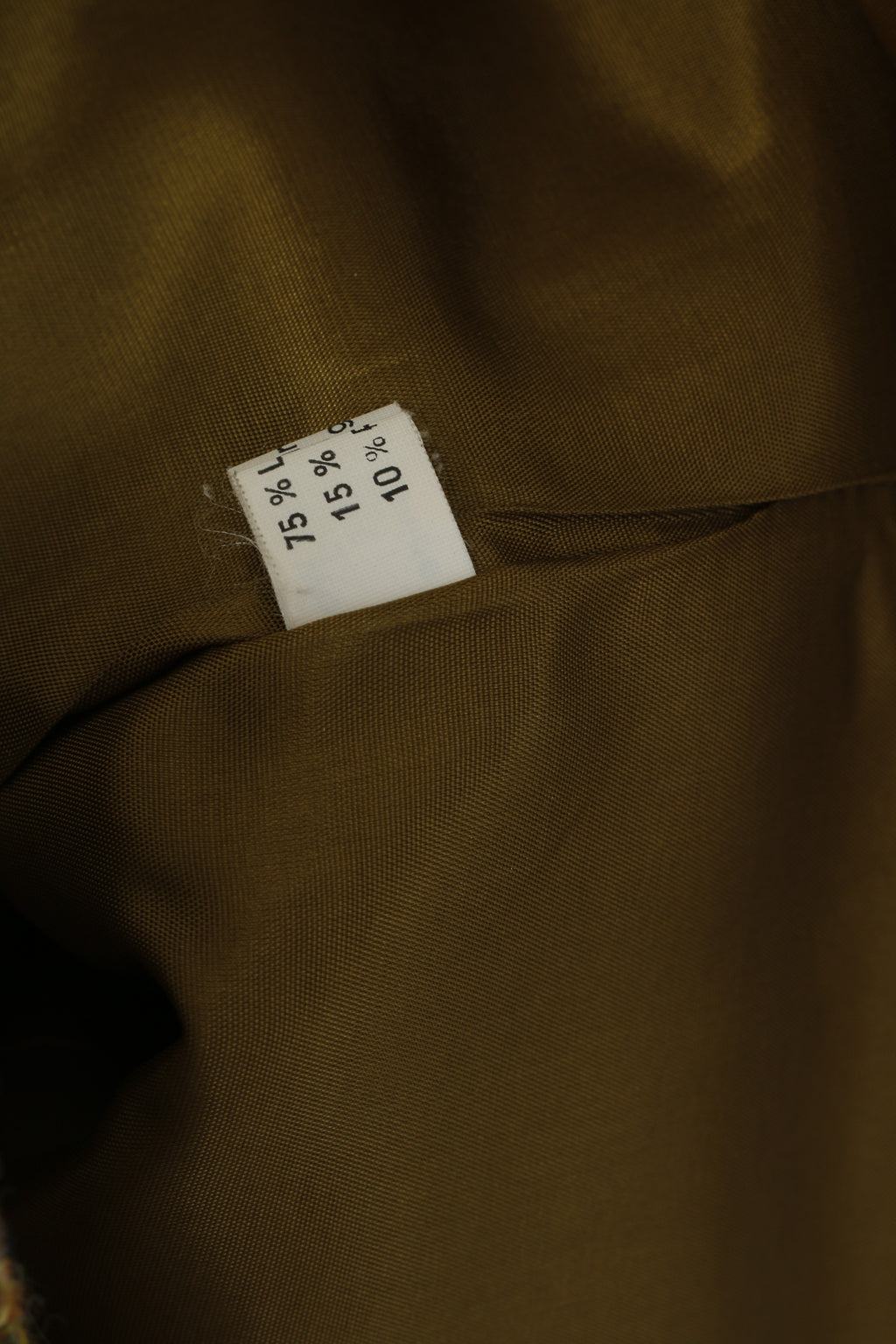 Bernadetta Alvini Giacca Donna 38 Blazer Verde Vintage Pied De Poule in Lana Mohair