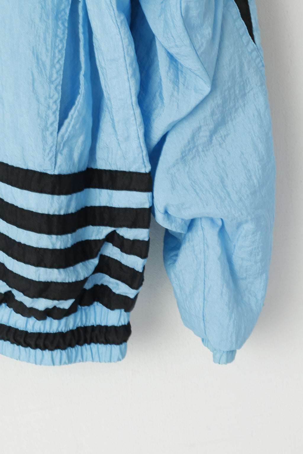 Puma Men 3 S Track Jacket Vintage 90s Blue Nylon Waterproof Festival Retro Top