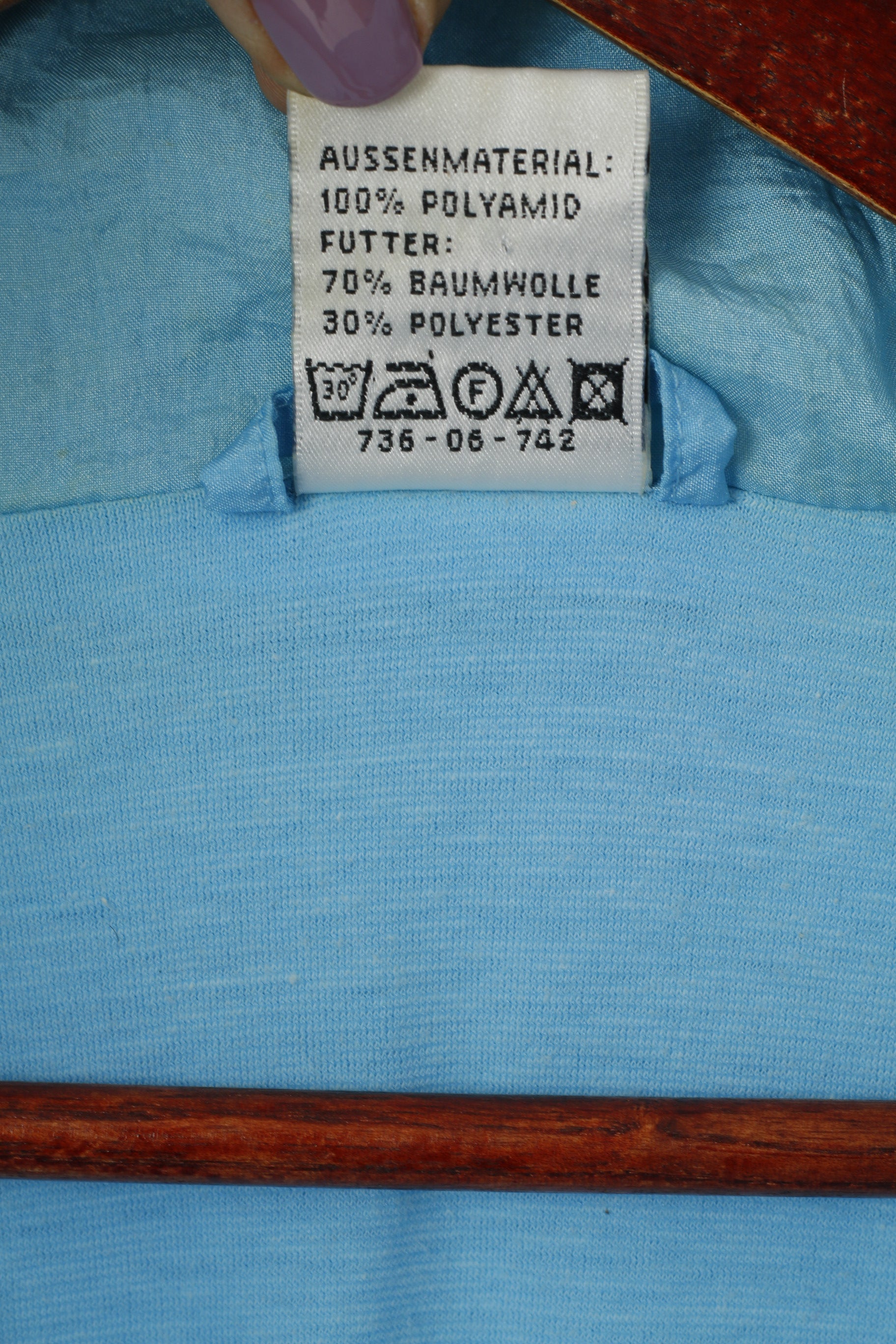 Puma Men 3 S Track Jacket Vintage 90s Blue Nylon Waterproof Festival Retro Top