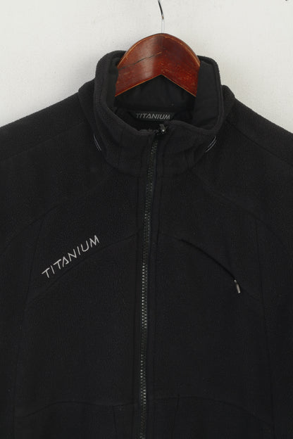 Columbia Sportswear Haut polaire pour femme Black Titanium Vintage Full Zip Warm Top