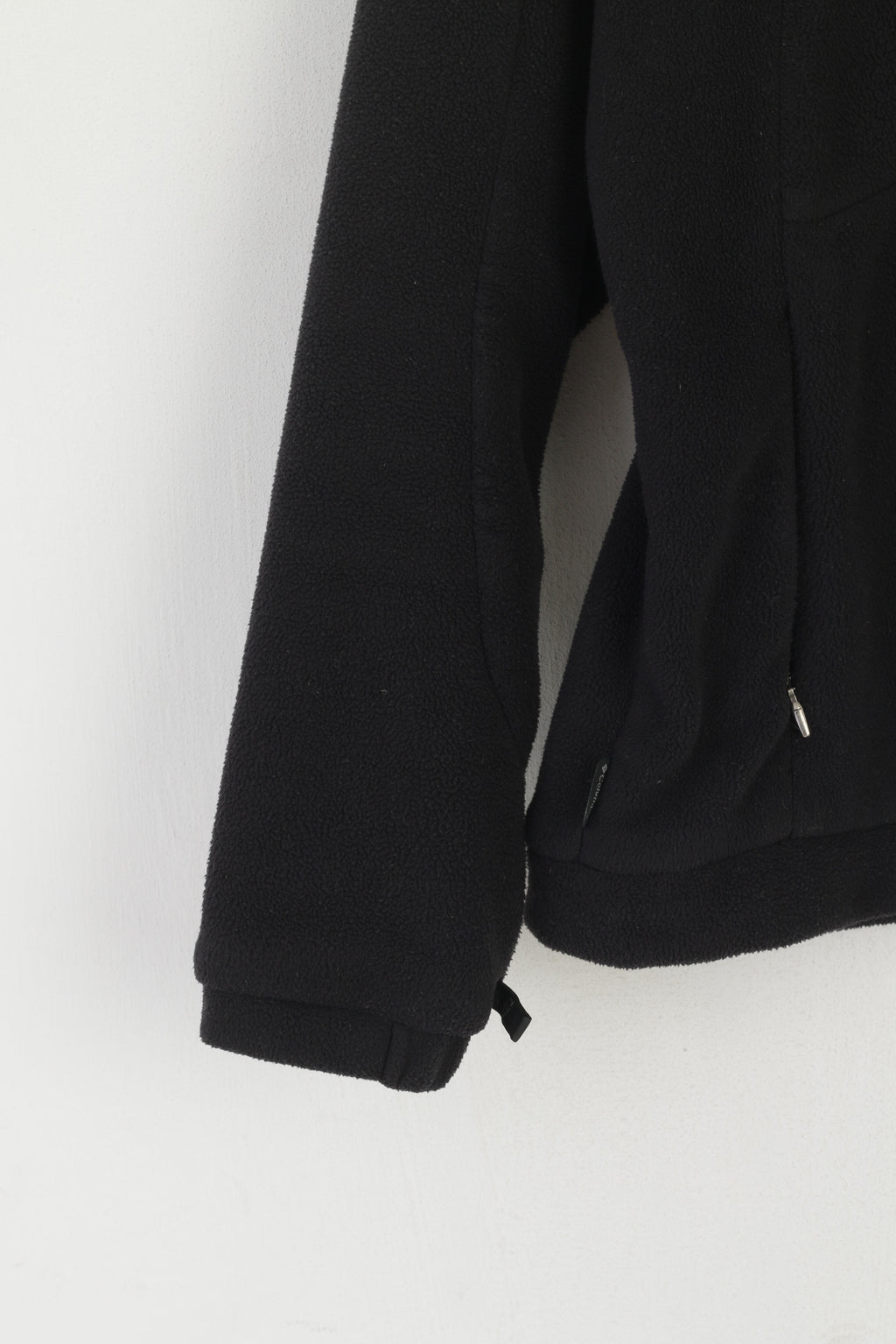 Top in pile da donna Columbia Sportswear Top caldo con cerniera intera vintage titanio nero