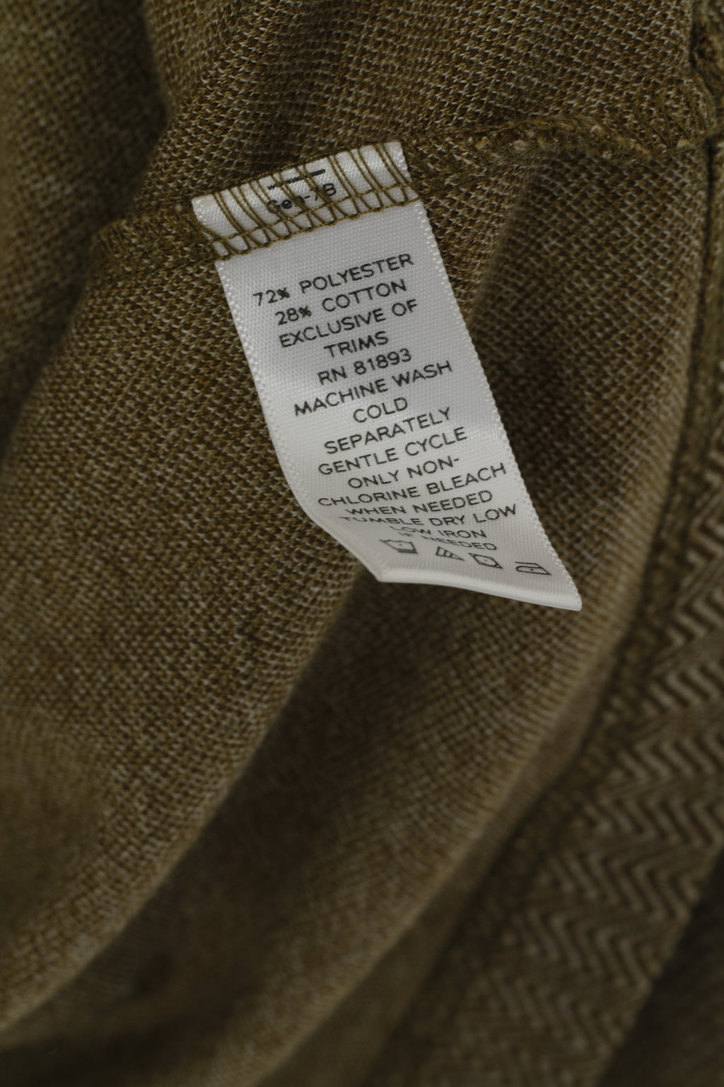 Liz Claiborne Women XS Jumper Green Zigzag Zip Up Pocket Classic Sweater