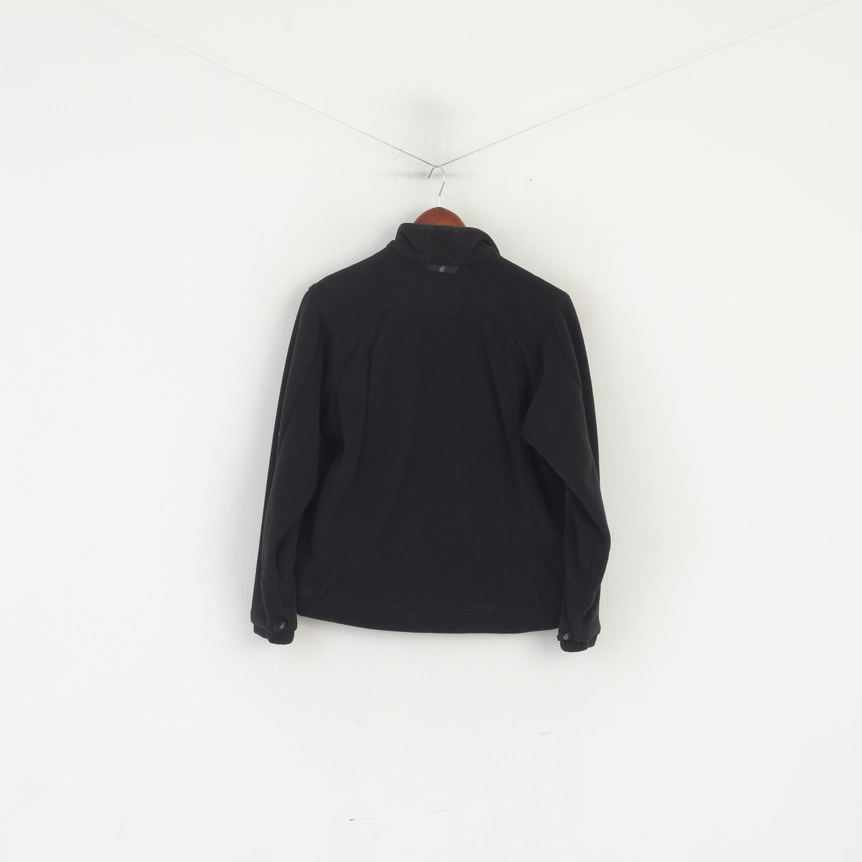 Top in pile da donna Columbia Sportswear Top caldo con cerniera intera vintage titanio nero