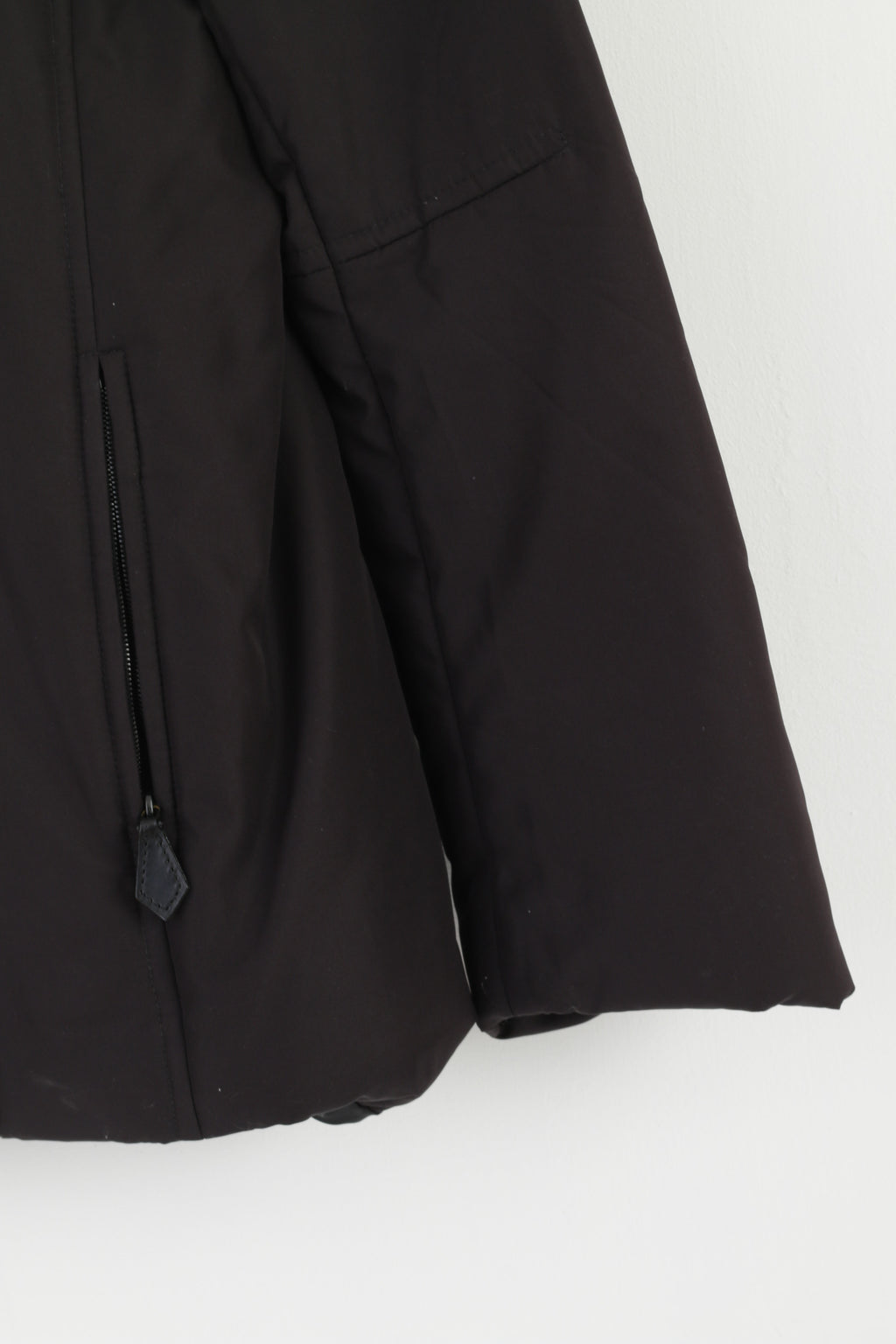 Ralph Lauren Women S Jacket Black Ramones Full Zipper Casual Top