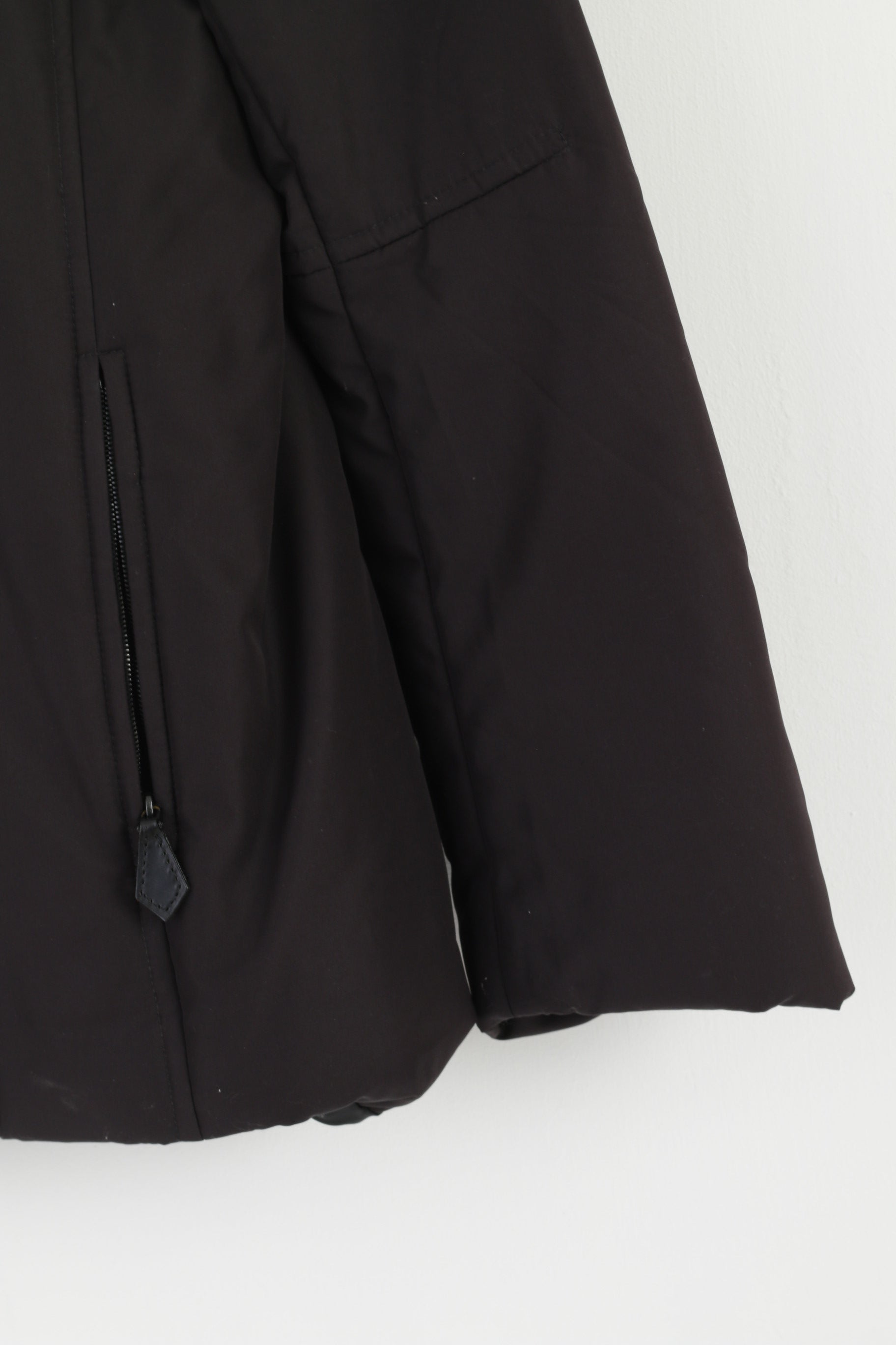 Ralph Lauren Women S Jacket Black Ramones Full Zipper Casual Top