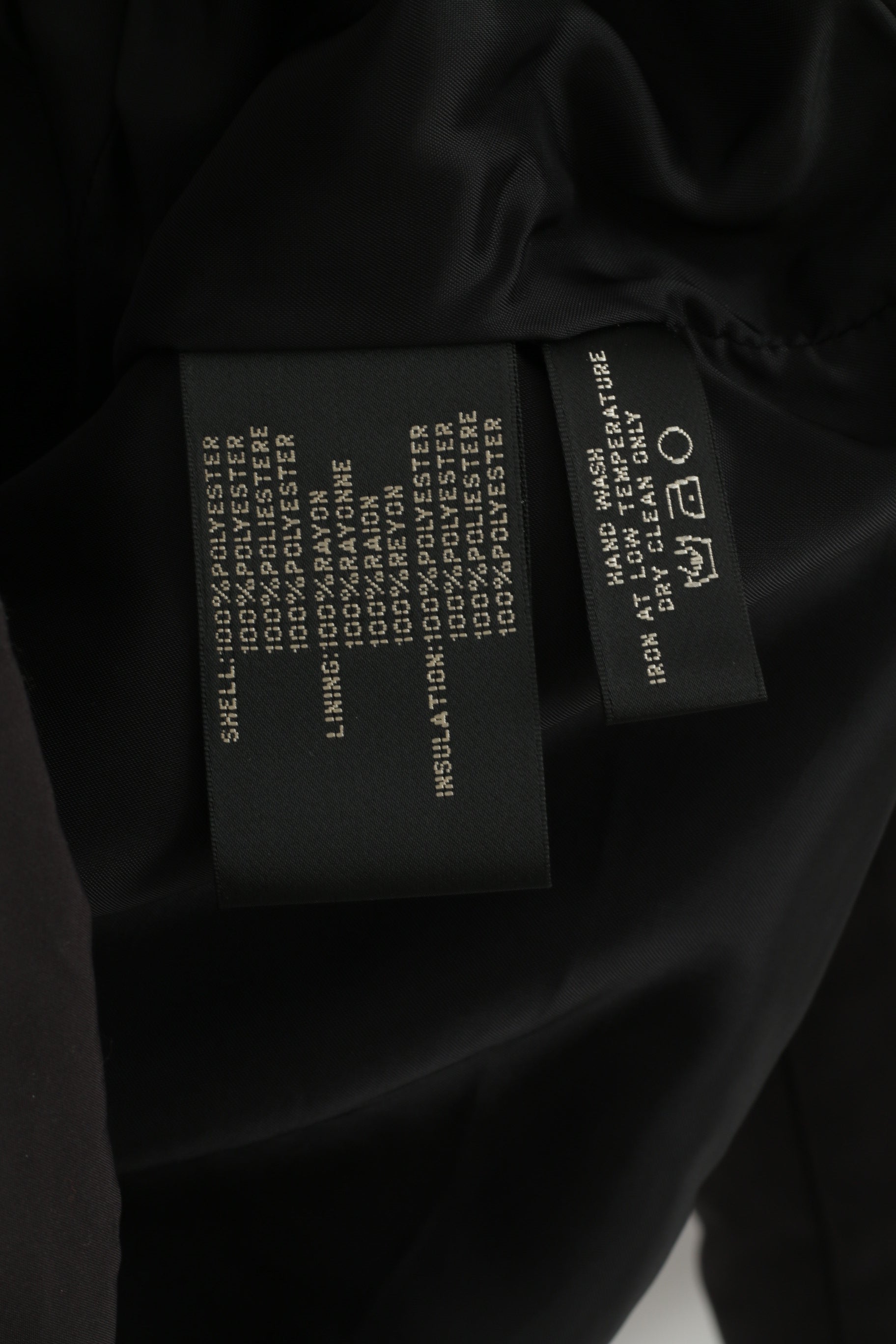 Ralph Lauren Women S Jacket Black Ramones Full Zipper Casual Top