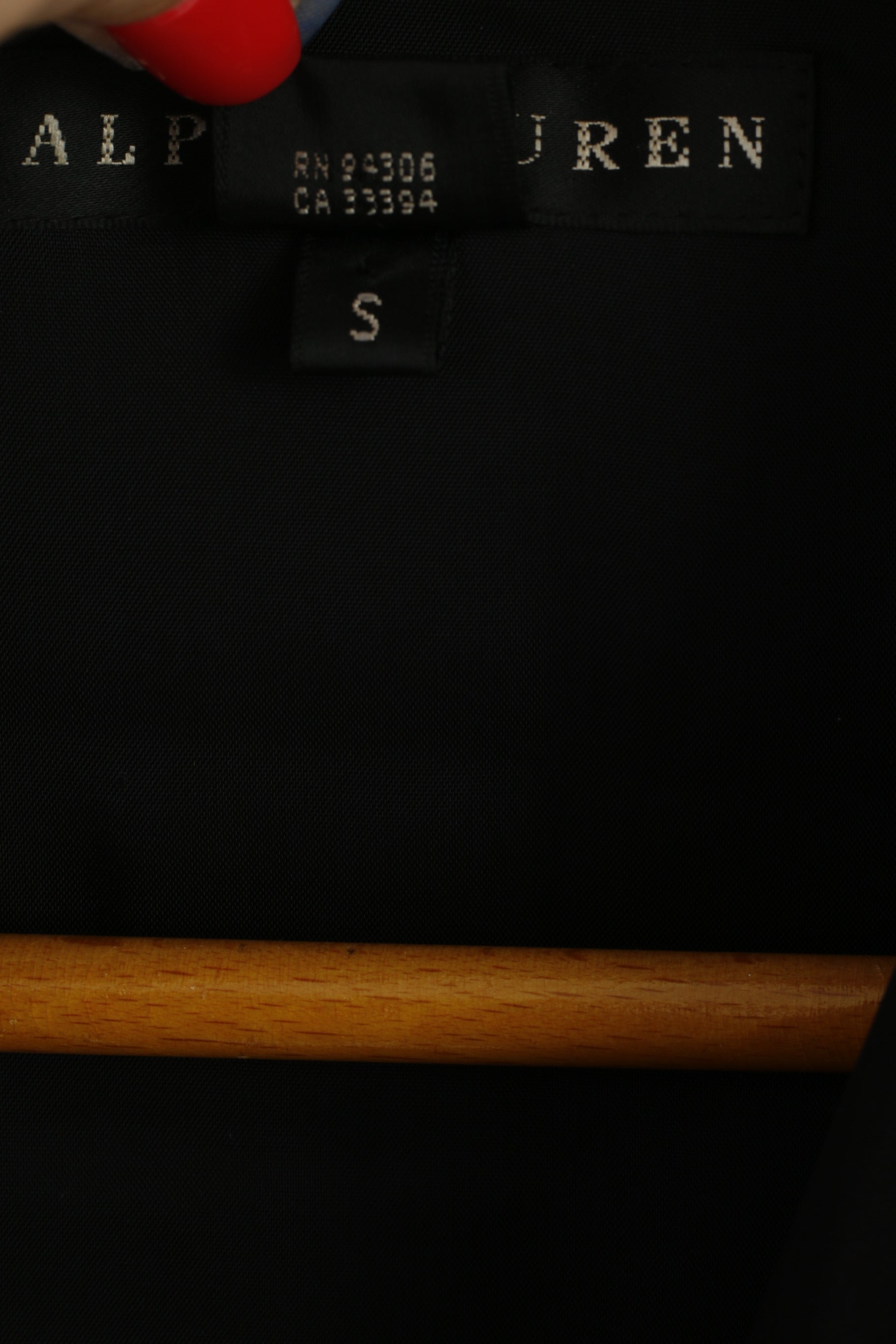 Ralph Lauren Women S Jacket Black Ramones Full Zipper Casual Top