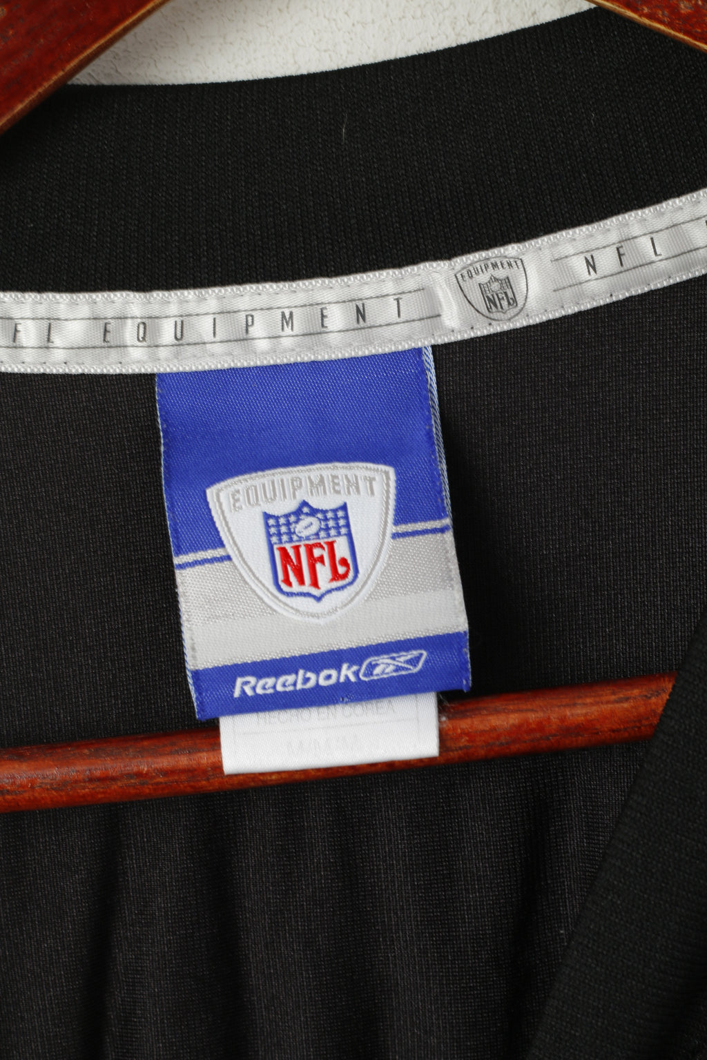 Reebok NFL Men M Shirt Black Nylon Mesh Steelers League 92 Gildon Jersey Top