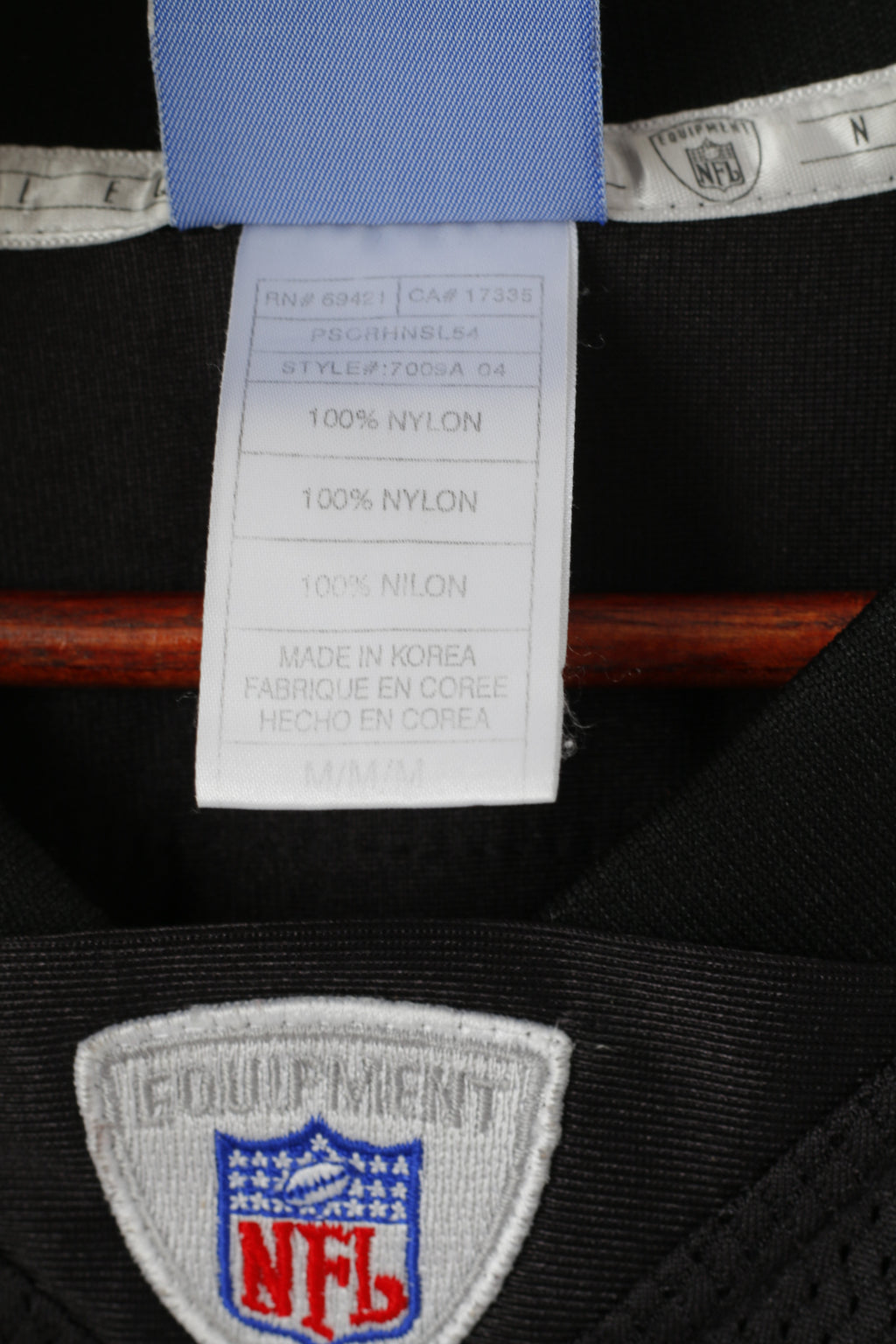 Reebok NFL Men M Shirt Black Nylon Mesh Steelers League 92 Gildon Jersey Top