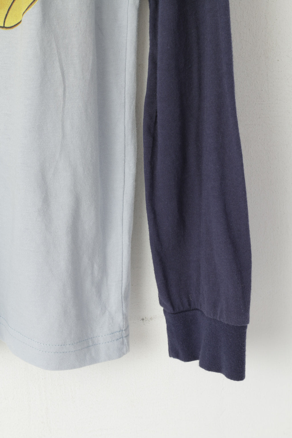 Disney Store Chemise M pour homme Bleu Goofys Glider Haut à manches longues et col rond en coton