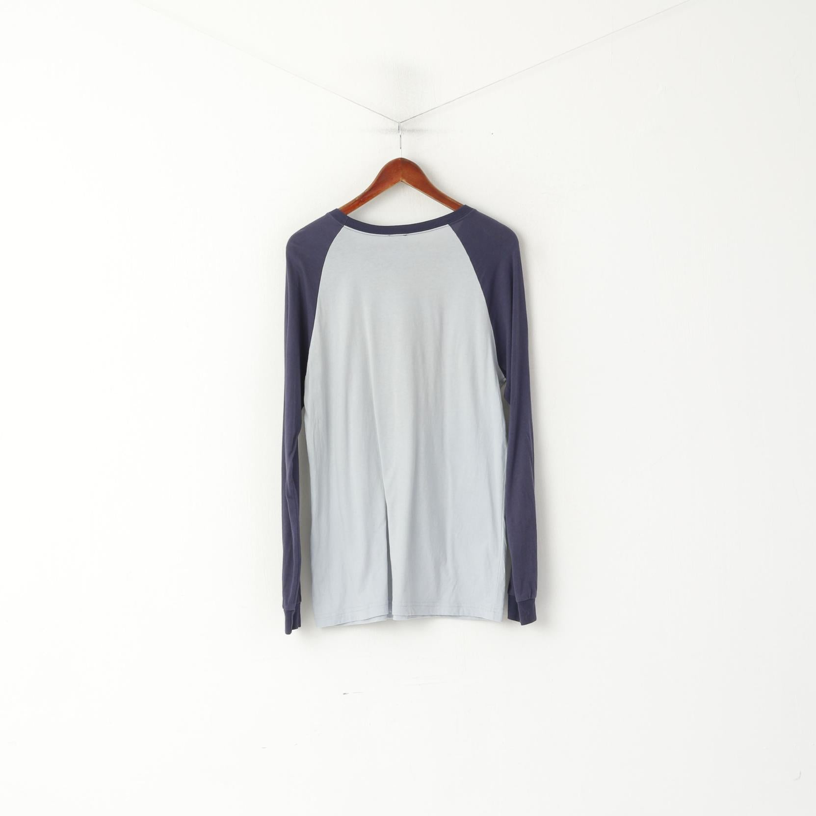 Disney Store Chemise M pour homme Bleu Goofys Glider Haut à manches longues et col rond en coton