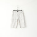 Polo Jeans Ralph Lauren Hommes 34 Shorts Gris Nylon Imperméable Doux Bermuda