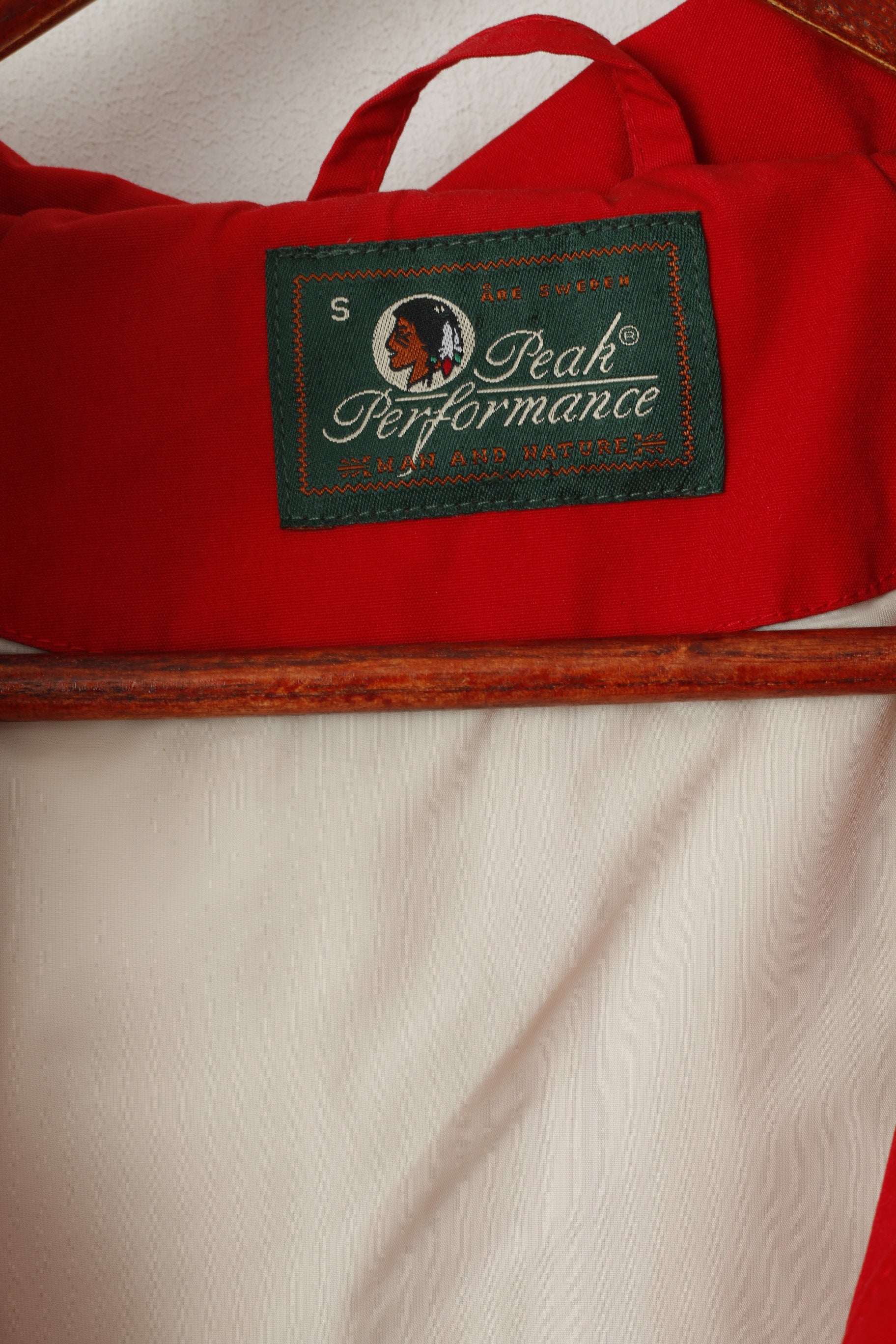 Peak Performance Veste Femme Rouge Kasy J Coton Mélangé À Capuche Zippé Haut