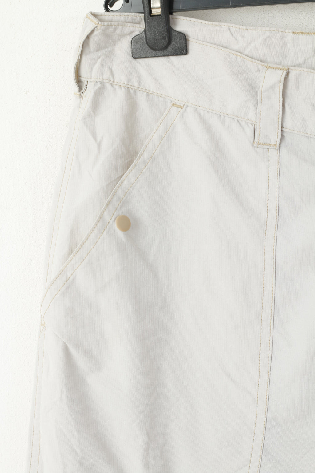 Polo Jeans Ralph Lauren Uomo 34 Shorts Bermuda morbidi in nylon grigio impermeabile