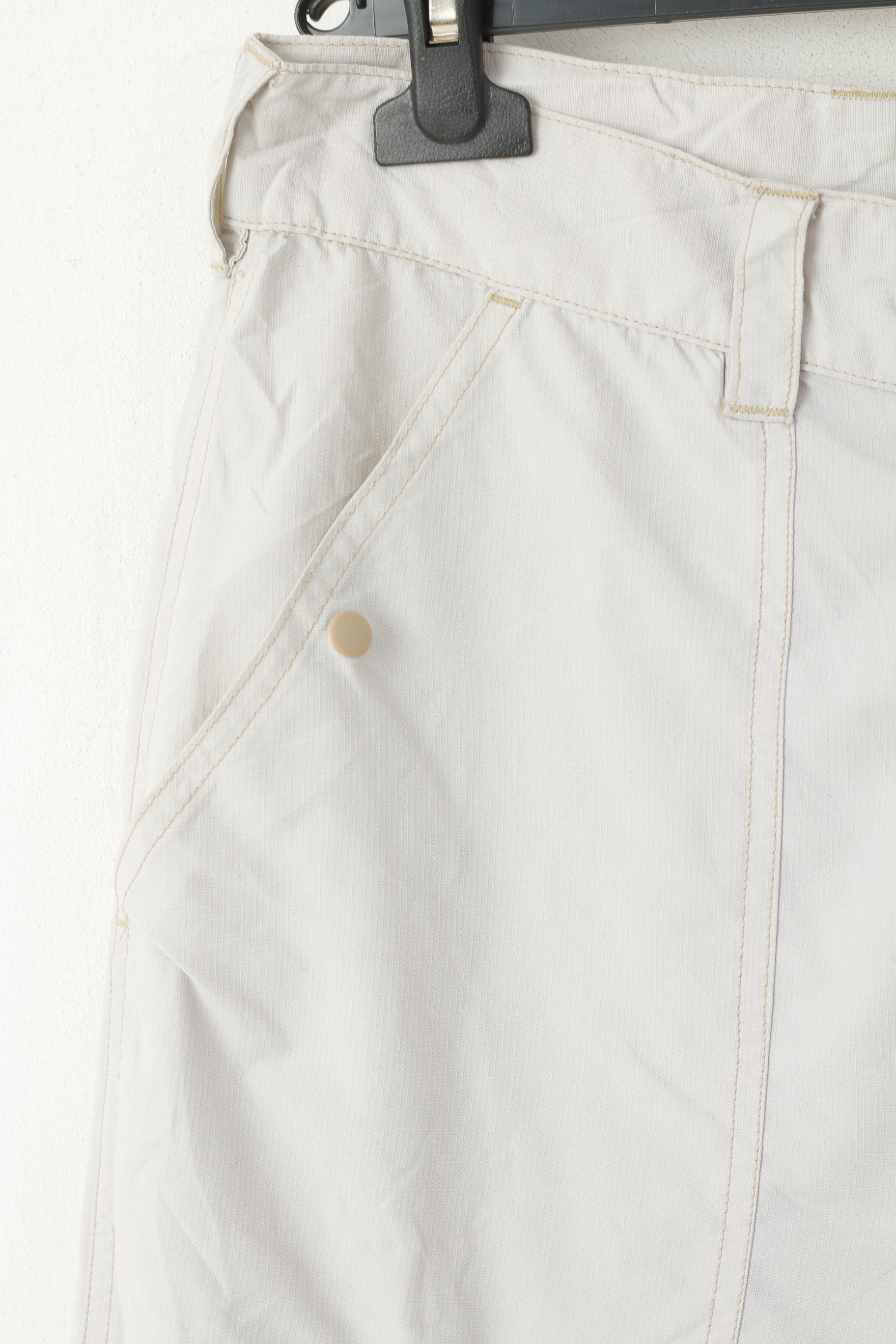 Polo Jeans Ralph Lauren Uomo 34 Shorts Bermuda morbidi in nylon grigio impermeabile