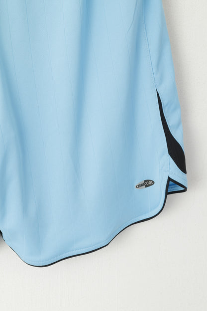 Adidas Newcastle United Men M Shorts Blue Shiny Football Activewear