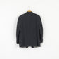 Calvin Klein Men 44 R Jacket Navy Striped Single Breasted 100% Wool Blazer