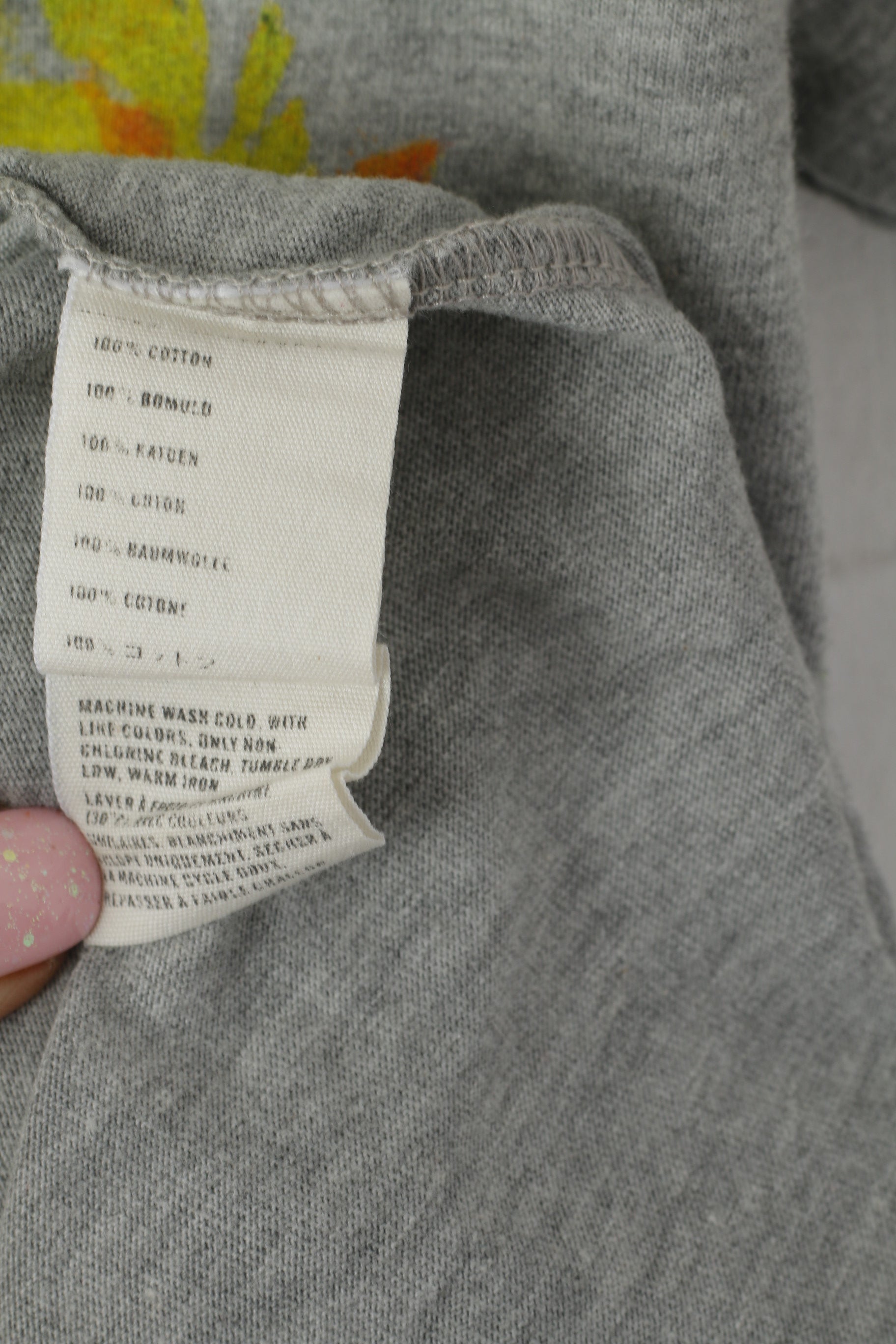 T-shirt Hollister da uomo in cotone grigio con grafica Cali è il top aderente Life Palms