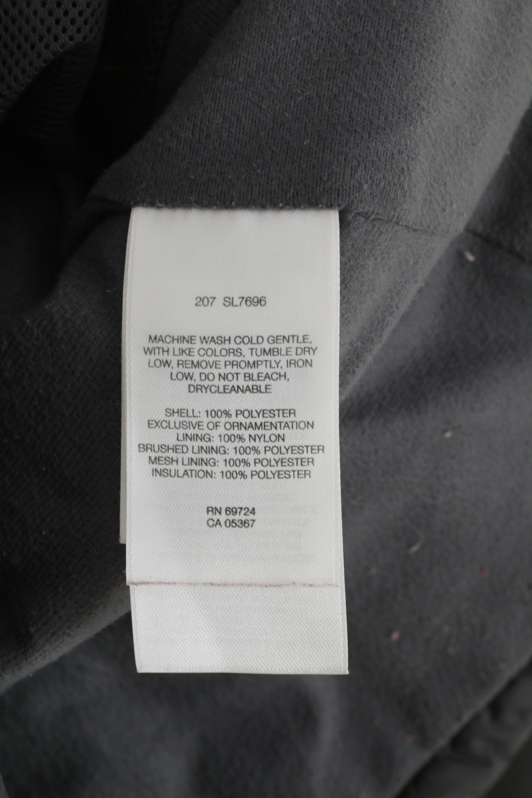 Columbia Women M Jacket Grey Embroided Quilted Sportswear Zip Up Top