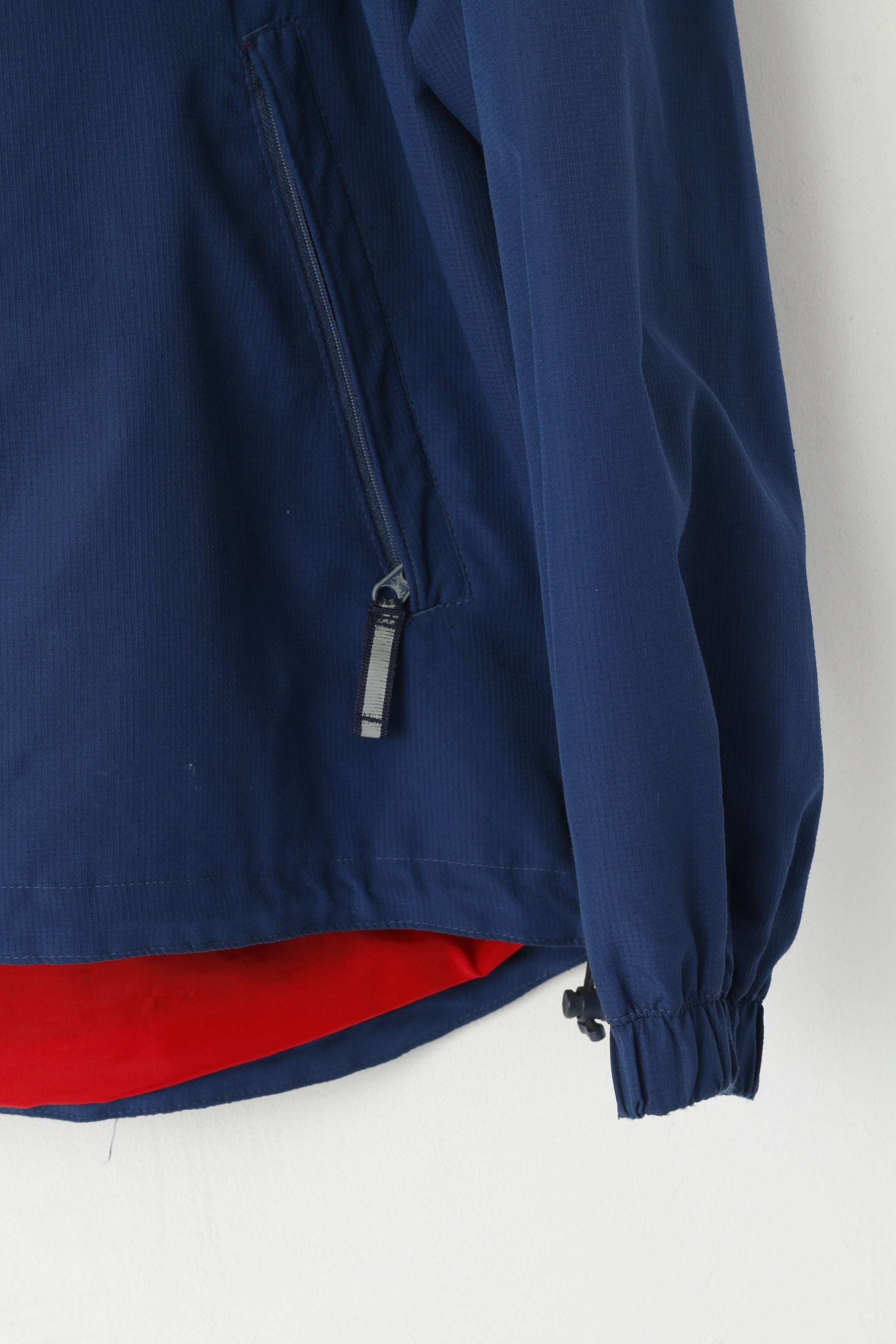 Reebok Traning Men XL Jacket Navy Vintage Full Zipper Activewear Sport Top