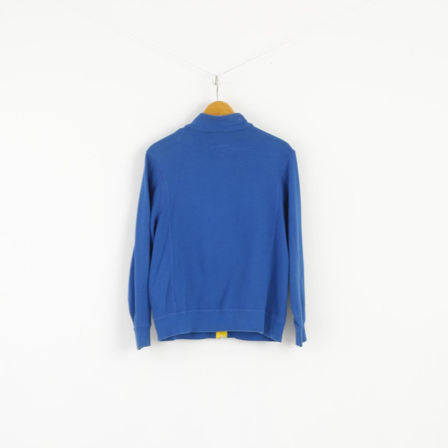 Nike - Sweat-shirt de sport zippé en coton bleu pour jeunes 13-15 ans 158/170