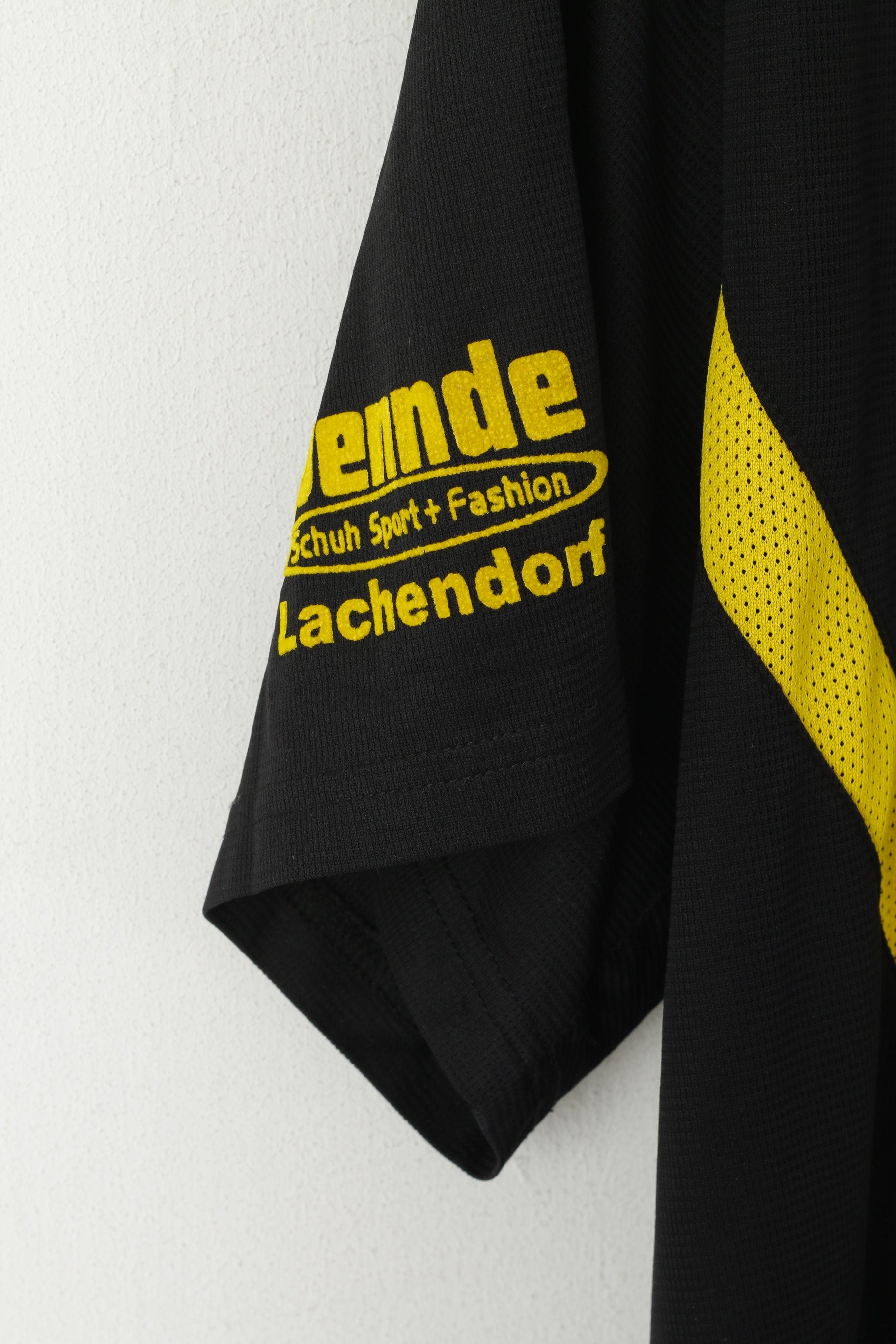 Erima Homme 44/46 L Chemise Noir Vintage VFL Westercelle Sportswear Haut en Jersey