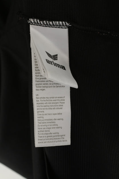 Erima Men 44/46 L Shirt Black Vintage VFL Westercelle Sportswear Jersey Top