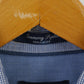Gant Men M Casual Shirt Blue Check Gramercy Poplin Regular Fit Long Sleeve Top