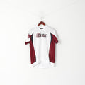 Maglia XL da donna Peak Performance Top sportivo da montagna bianco con zip e collo
