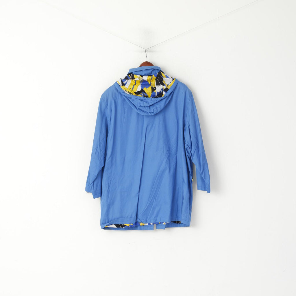 Classsic Sports By Lucia Veste à capuche en coton bleu marine pour femme 42 L/XL