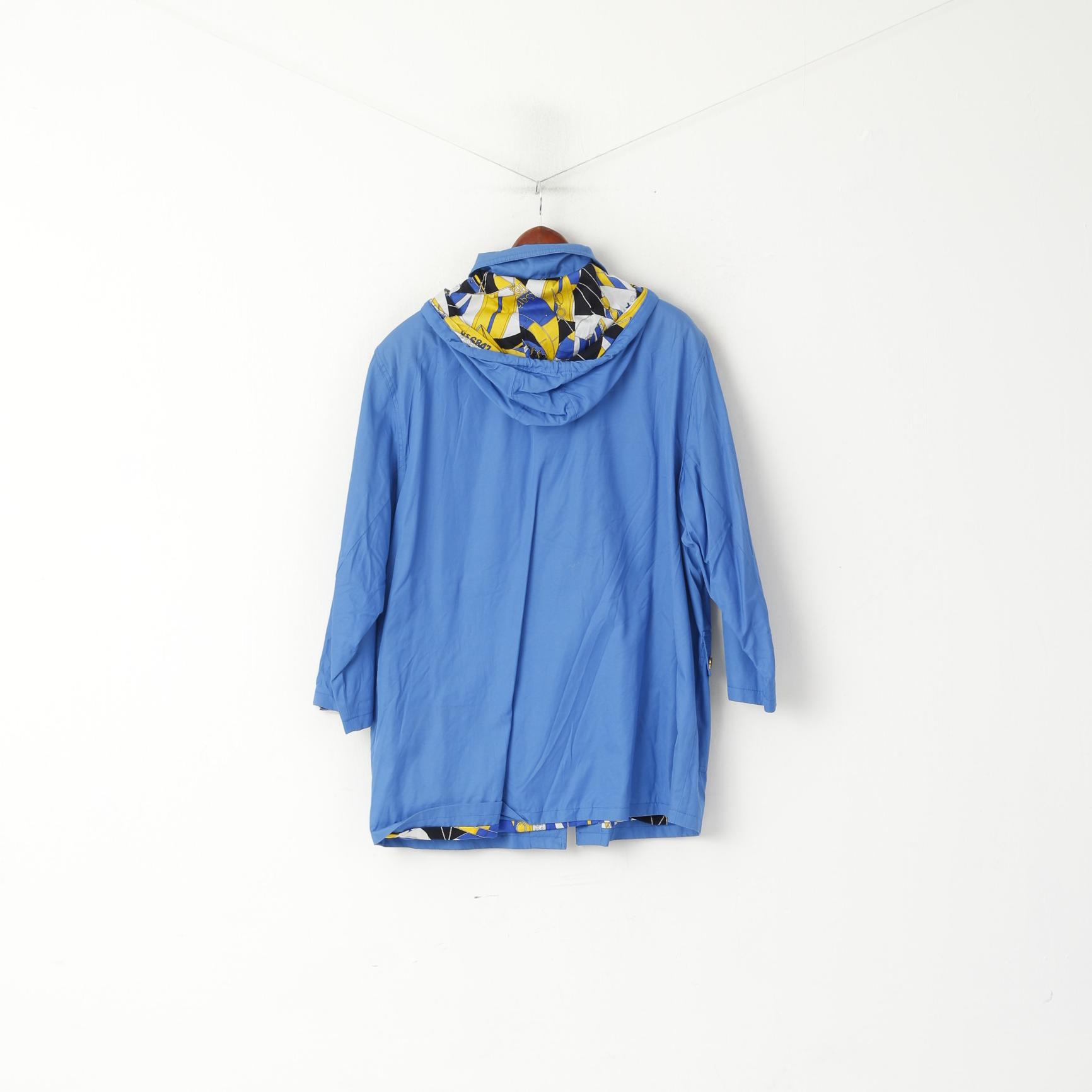 Classsic Sports By Lucia Veste à capuche en coton bleu marine pour femme 42 L/XL