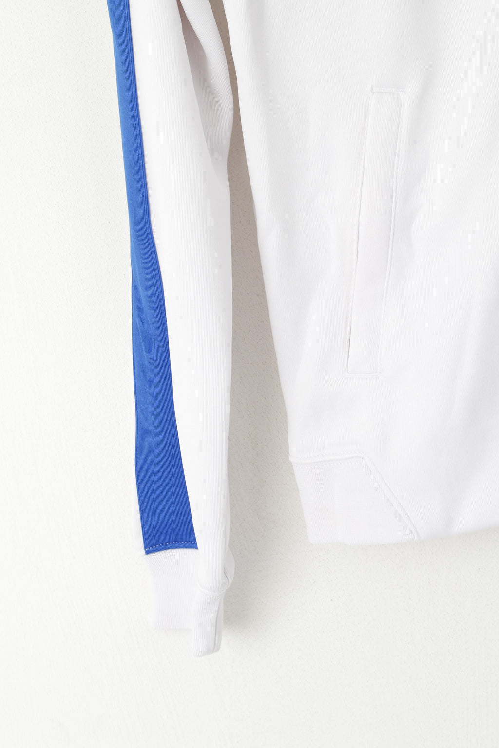 Felpa Nike da donna, bianca, con zip, squadra nazionale di calcio inglese