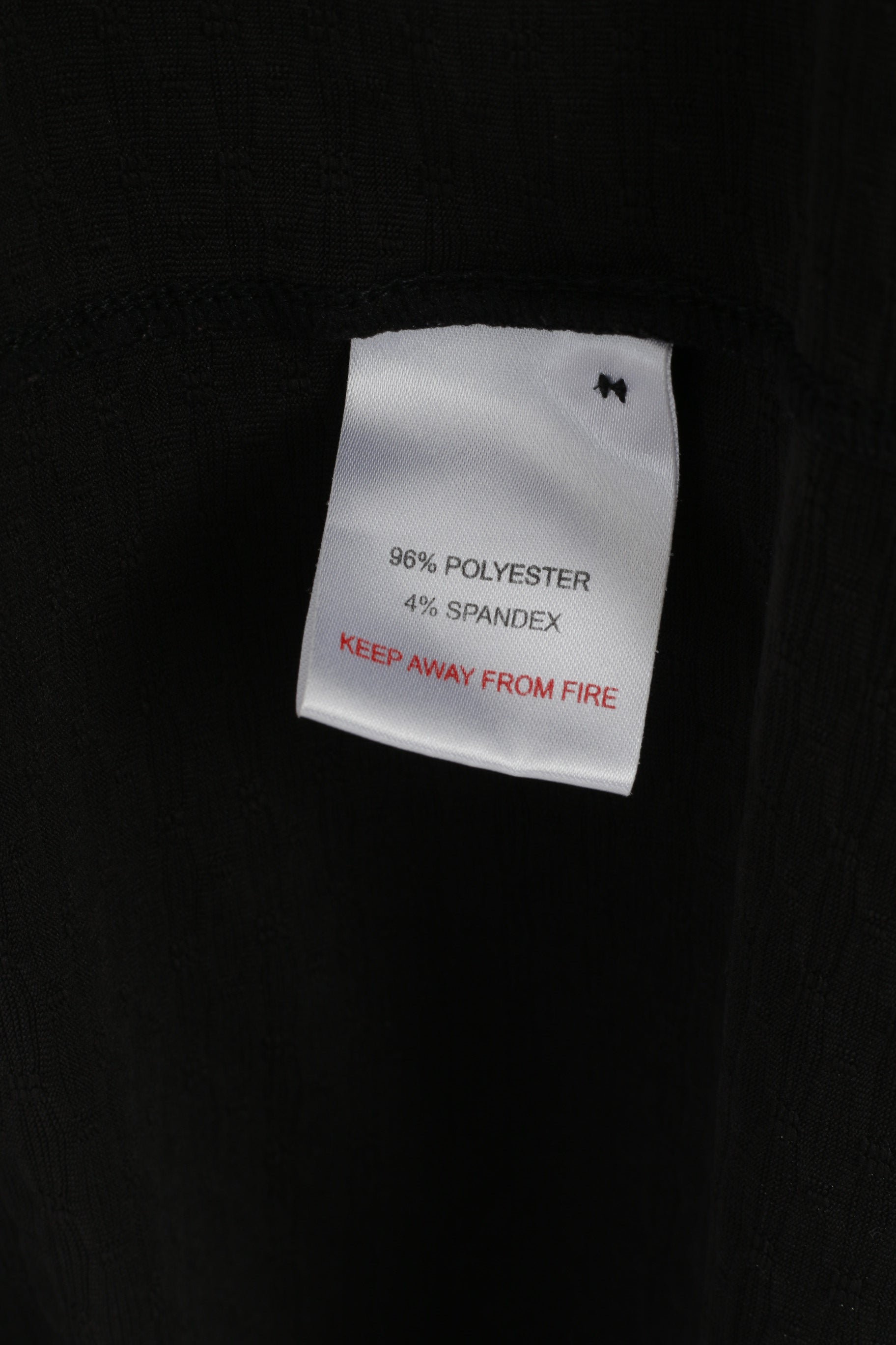 Dunlop Golf Classic Men L Polo Shirt  Black Shiny  Detailed Buttons Plain Top