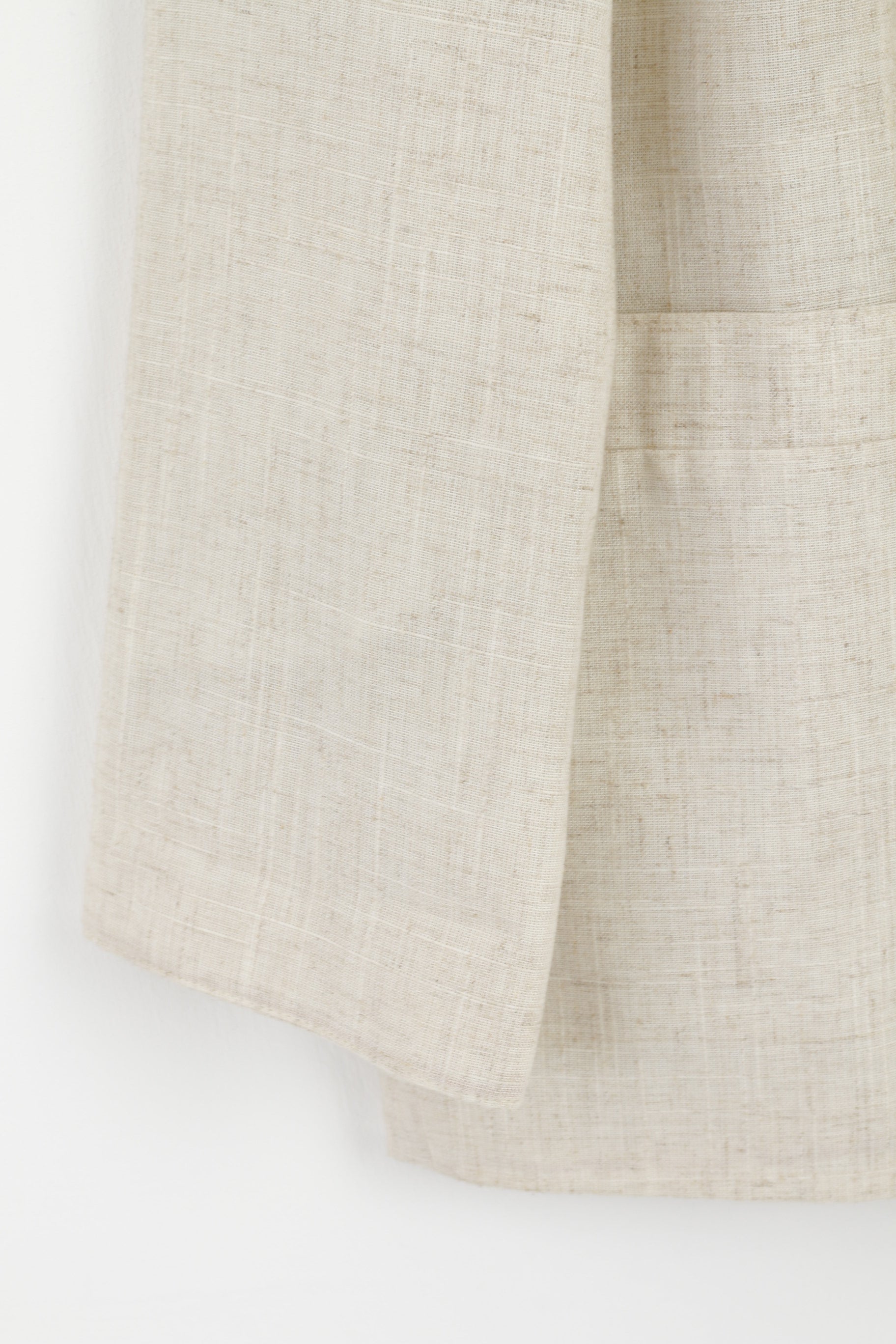 Collezione Fashion Extra Donna 16 42 Blazer Beige Misto lino Top aperto sul davanti